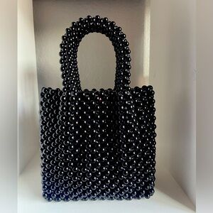 NWOT- Black Pearl Date Night Purse